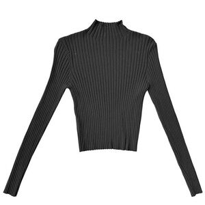 Ribbed Mock Sweater